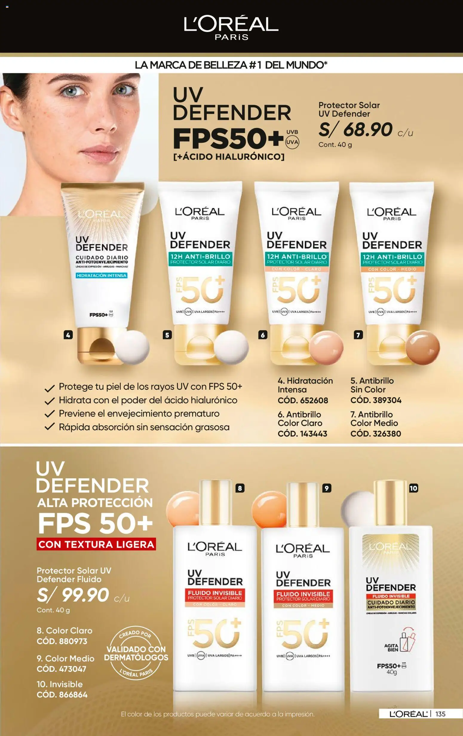 Catálogo Azzorti válido desde 26.01.2026 | Página: 136 | Productos: Protector solar