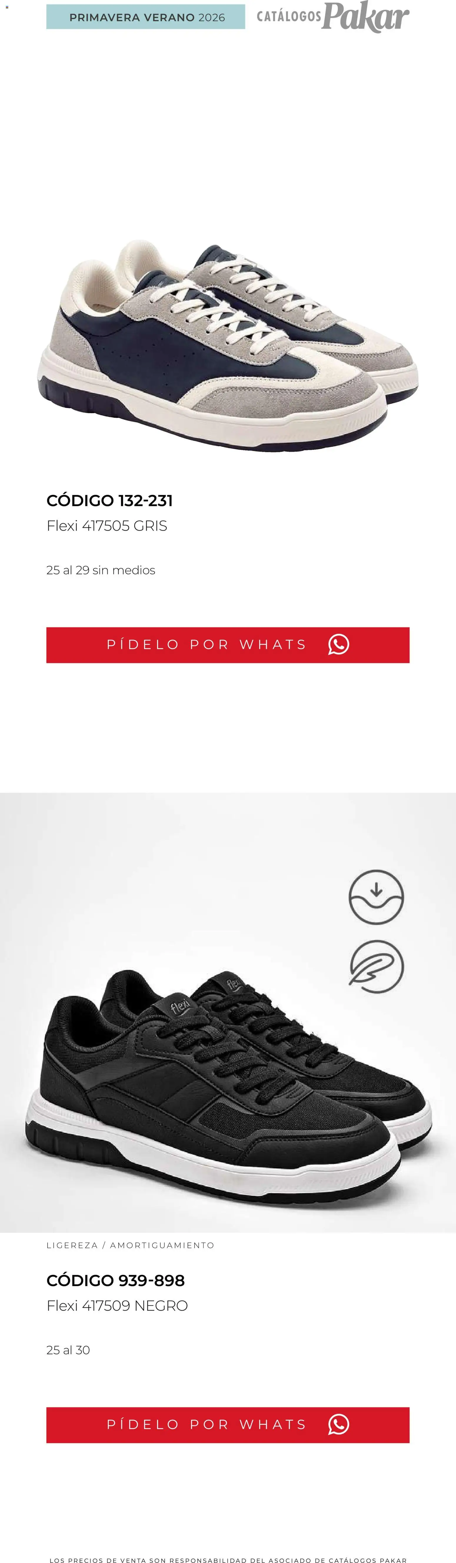 Nuevas ofertas de SC Pakar válidas en toda la República Mexicana desde el 04.03.2026. ¡Encuentra las mejores ofertas en SC Pakar catálogo Flexi PV26! | Página: 163