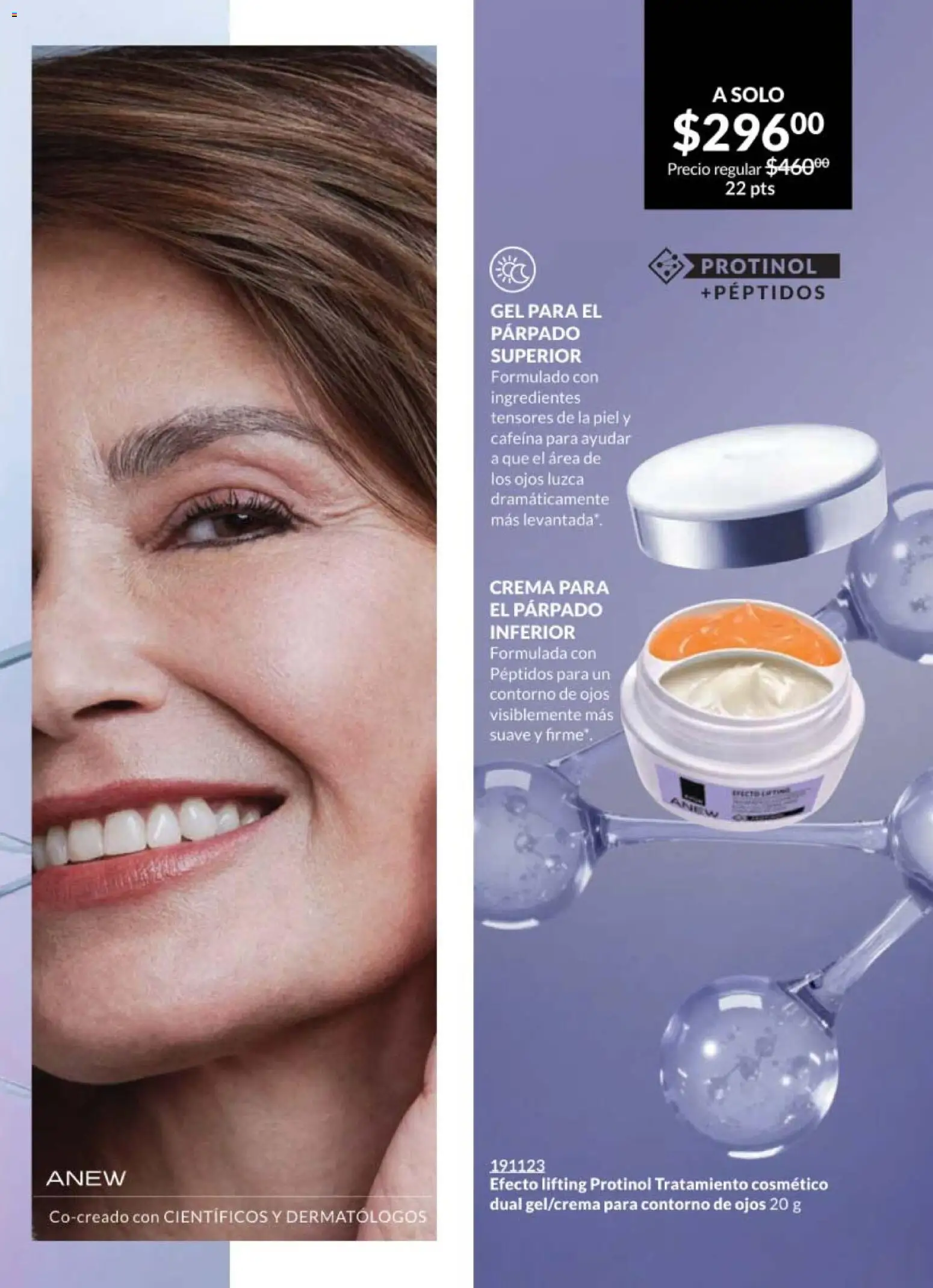 Nuevas ofertas de AVON válidas en toda la República Mexicana desde el 10.01.2026. ¡Encuentra las mejores ofertas en AVON campaña 2 2026! | Página: 125 | Productos: Contorno de ojos, Crema, Contorno