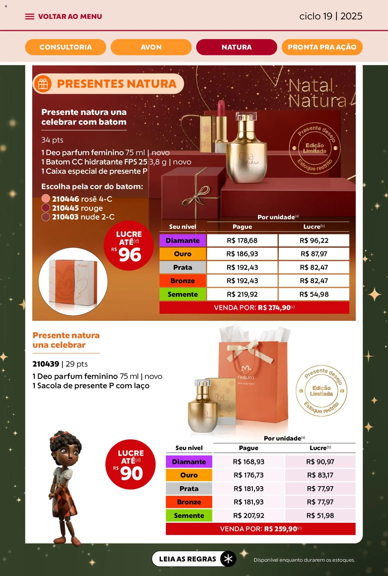 Avon Folheto - válido de 21.11.2025 | Página: 40 | Produtos: Batom, Caixa