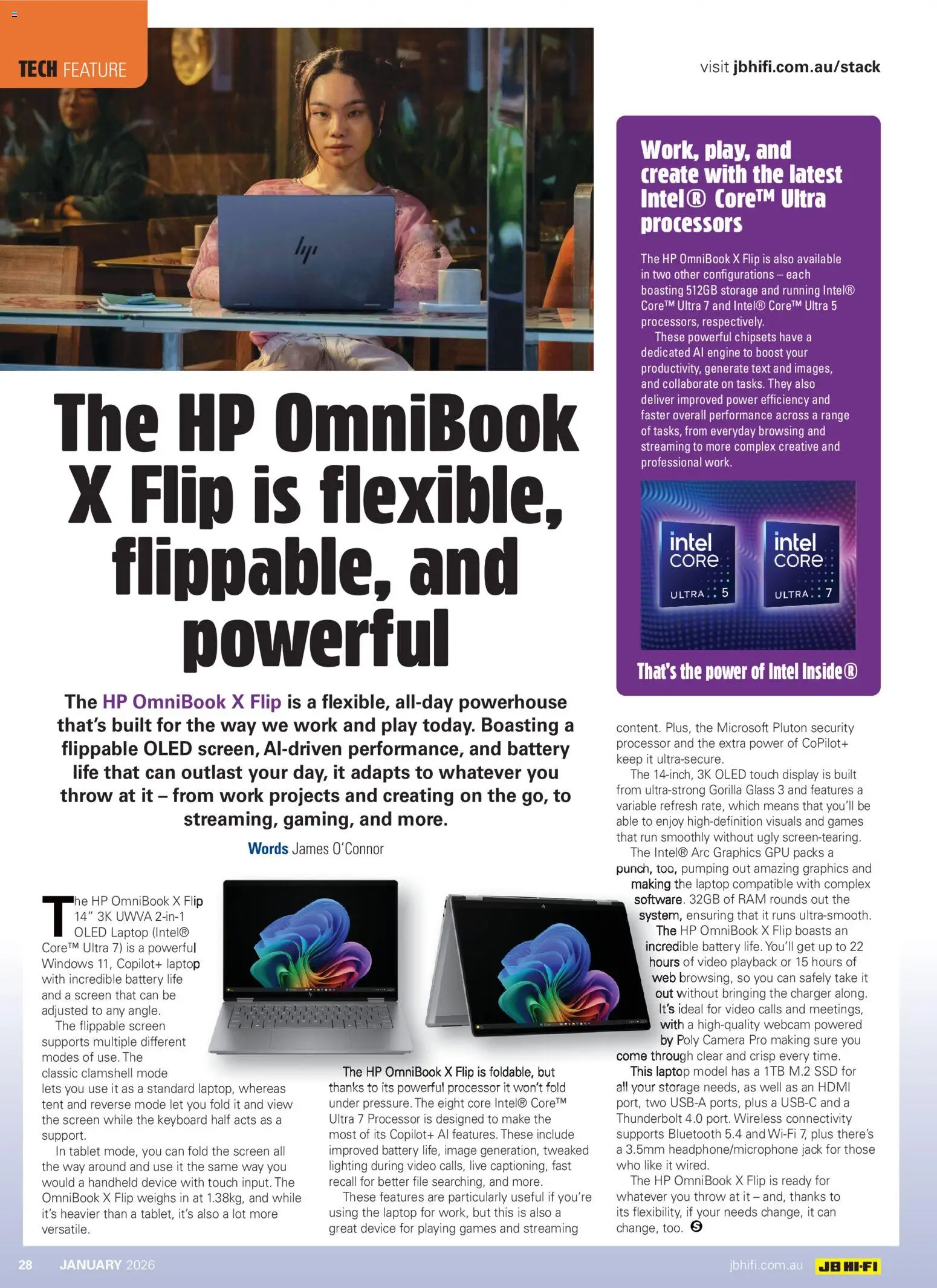 JB Hi-Fi catalogue - valid from 01.01.2026 | Page: 74 | Products: Charger, Keyboard, Laptop, Webcam