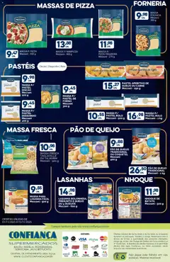 Confiança - Ofertas Mezzani - Pré-Visualização do folheto da loja Confiança, válido de 01.11.2025 | Página: 2 | Produtos: Queijo, Pão, Massa, Lasanha