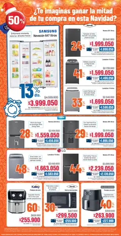 Alkosto - Catálogo -  Vista previa de la revista de la tienda Alkosto valido desde el 13.12.2025 | Página: 6 | Productos: Té, Freidora de aire, Horno, Nevera