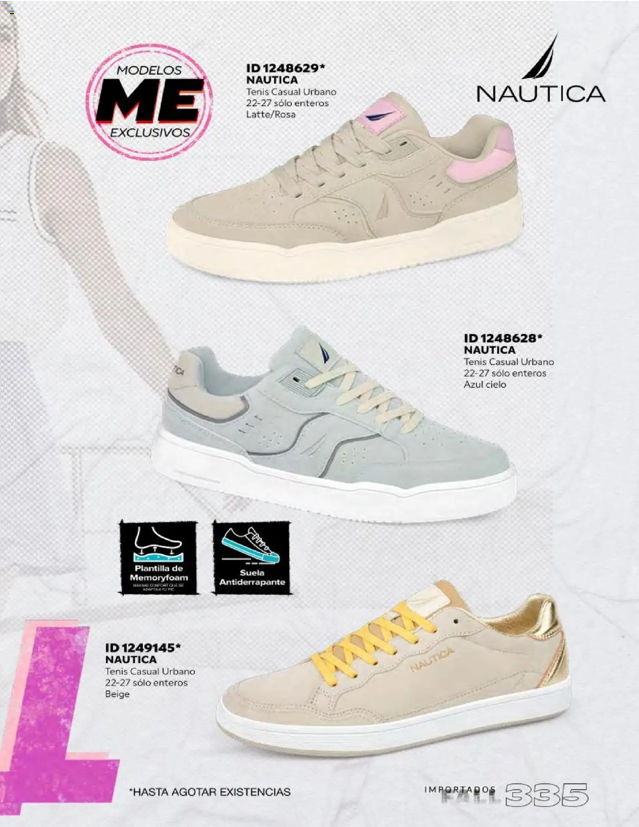Nuevas ofertas de Price Shoes válidas en toda la República Mexicana desde el 18.10.2025. ¡Encuentra las mejores ofertas en Price Shoes catálogo Fall Importados segunda! | Página: 335 | Productos: Tenis