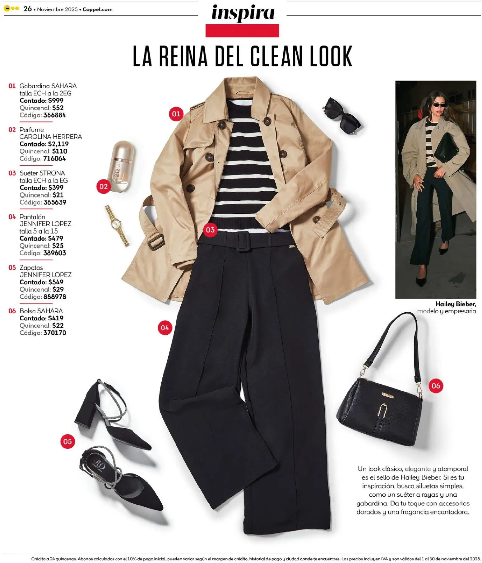 Nuevas ofertas de Coppel válidas en toda la República Mexicana desde el 01.11.2025. ¡Encuentra las mejores ofertas en Coppel Buen Fin! | Página: 26 | Productos: Suéter, Zapatos, Un suéter, Perfume