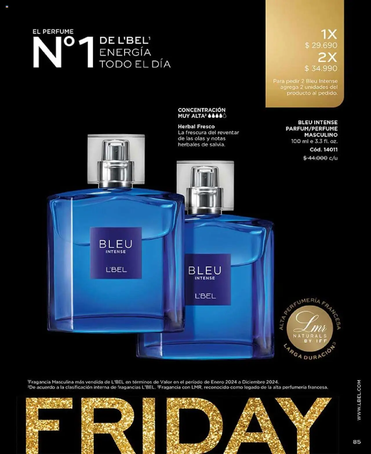 Catálogo L'Bel Campaña 16 │ válido desde el 24.09.2025 | Página: 85 | Productos: Perfume, Fragancia