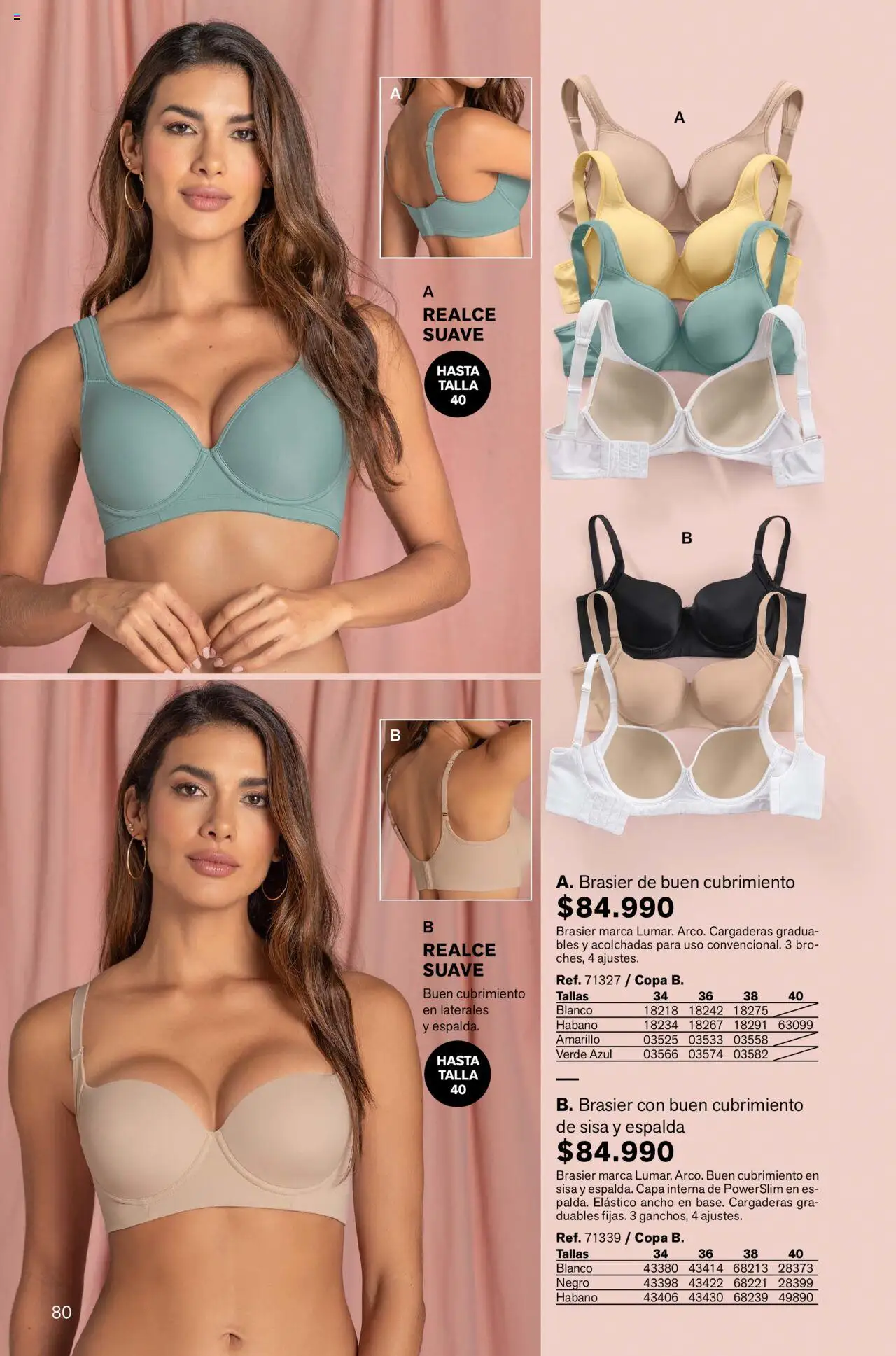 Leonisa revista - valida desde el 01.10.2025 | Página: 80 | Productos: Brasier