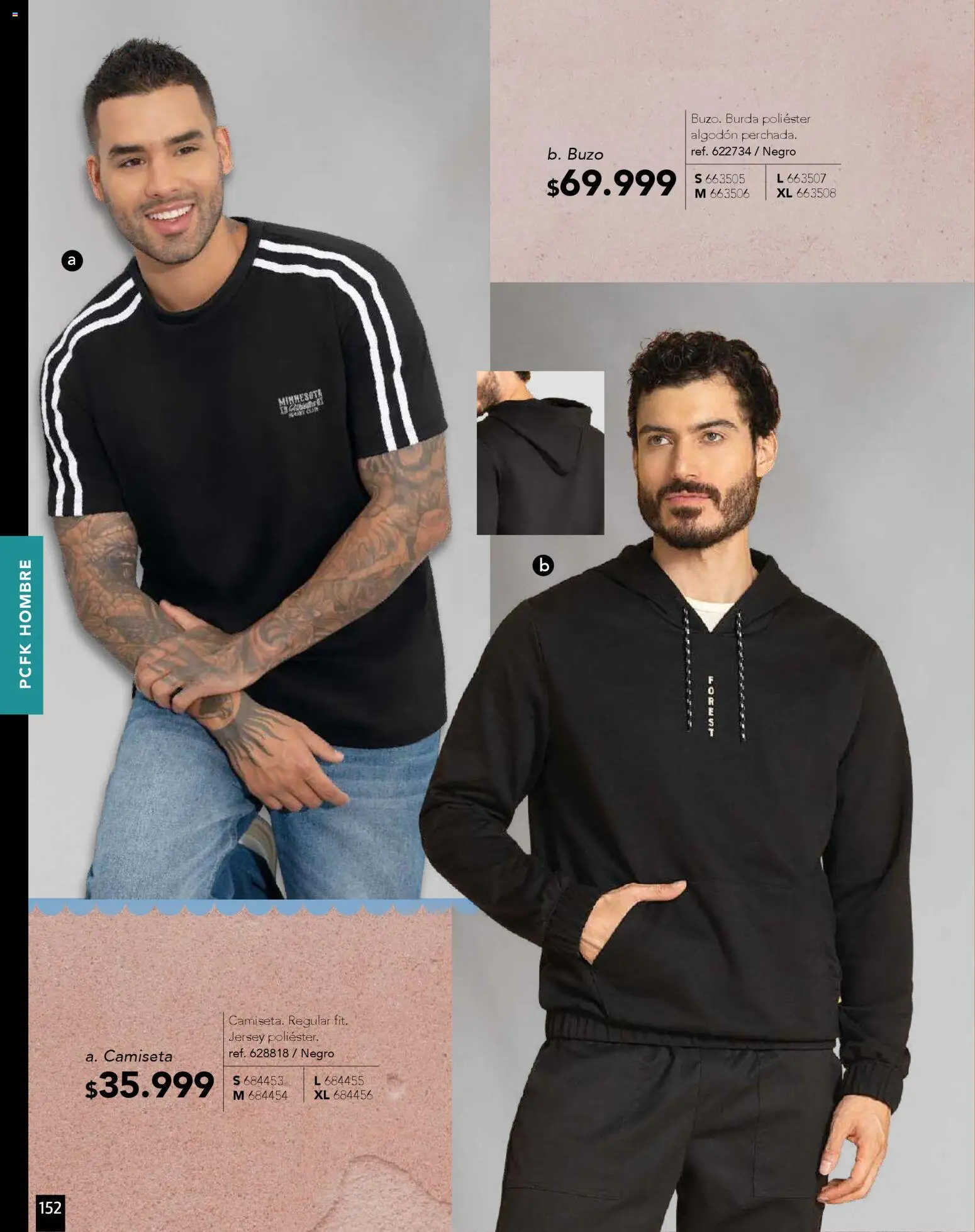 Pacifika revista - valida desde el 01.11.2025 | Página: 152 | Productos: Algodón, Buzo, Camiseta