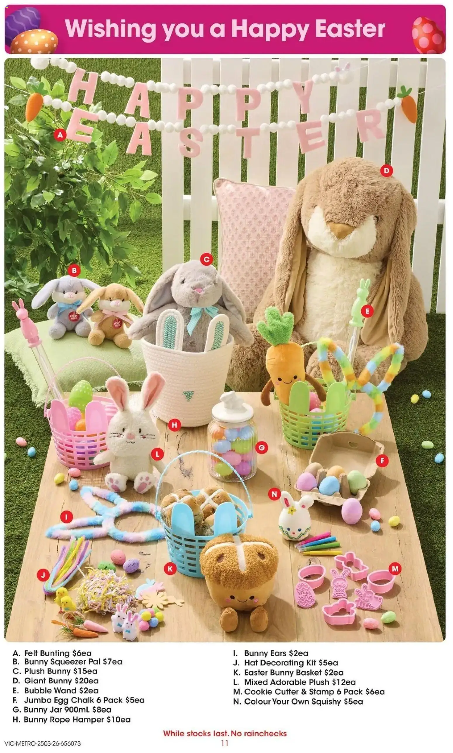 Coles catalogue - valid from 25.03.2026 | Page: 11 | Products: Basket, Hat, Cutter