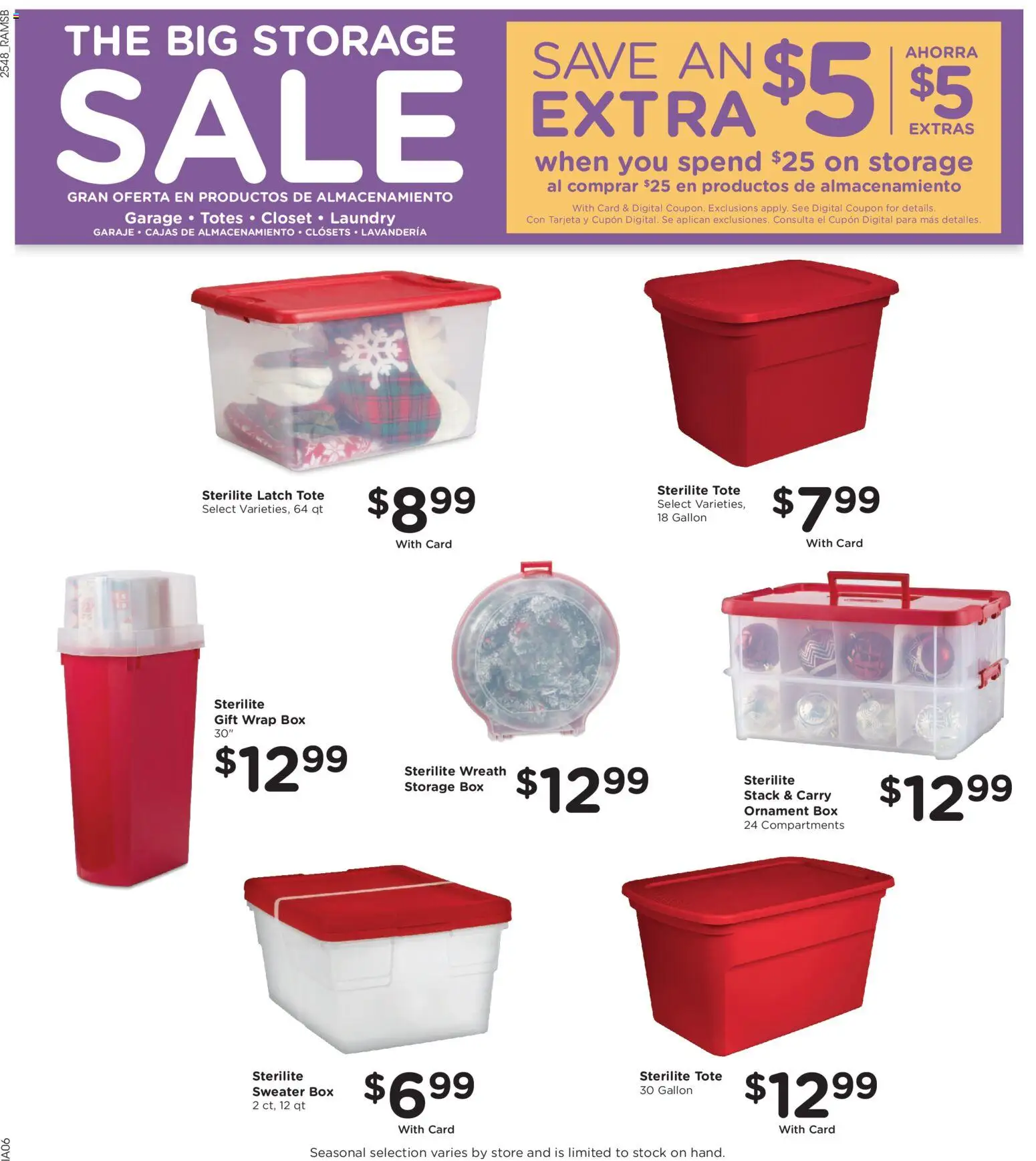 Ralphs Weekly Ad - valid from 02.01.2026 | Page: 13 | Products: Box, Sweater, Closet