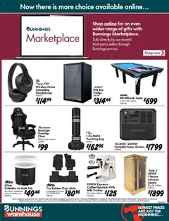Bunnings Warehouse catalogue - valid from 13.08.2025 | Page: 13 | Products: Table, Bath, Portable, Weight