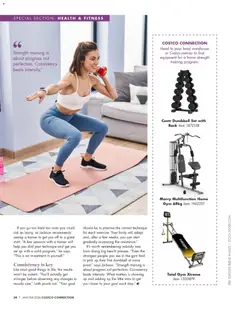 Preview of Costco Magazine Jan/Feb 2026 - valid from 01.01.2026 | Page: 46 | Products: Bench