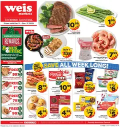 Preview of Weis weekly ads valid from 11.12.2025