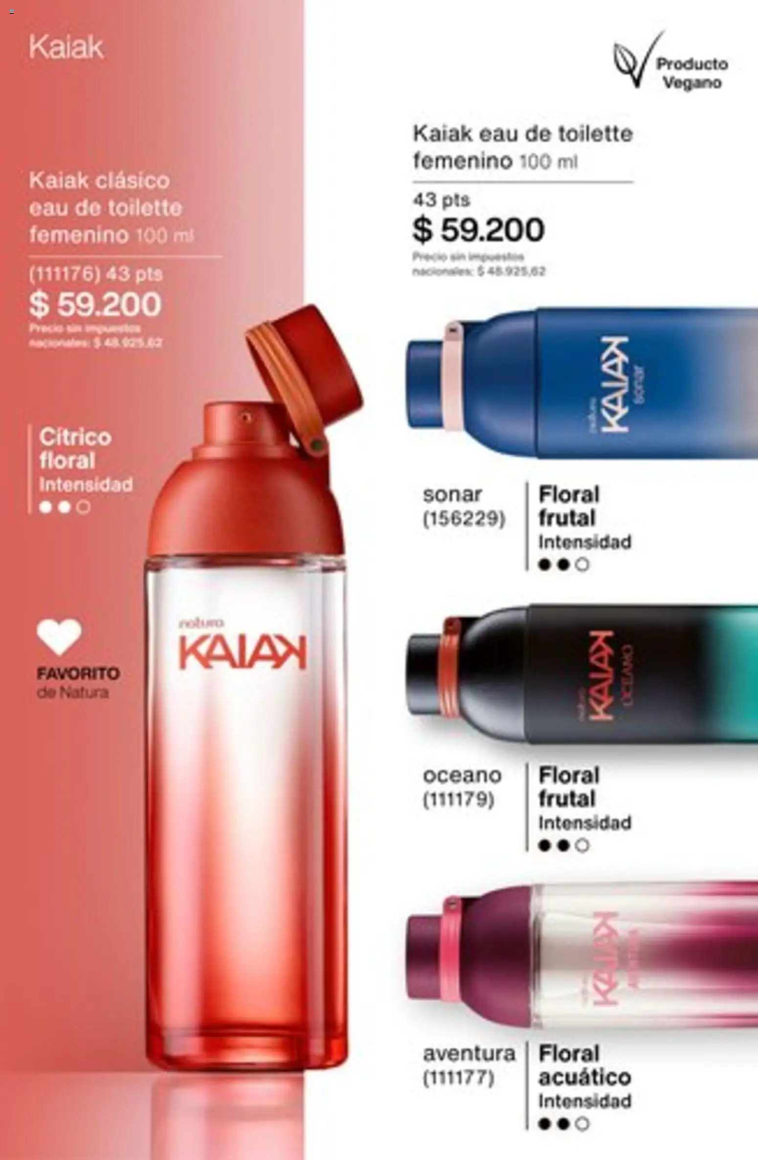 Catálogo Natura Ciclo 1/2026 │ válido desde el 04.12.2025 | Página: 78 | Productos: Eau de toilette