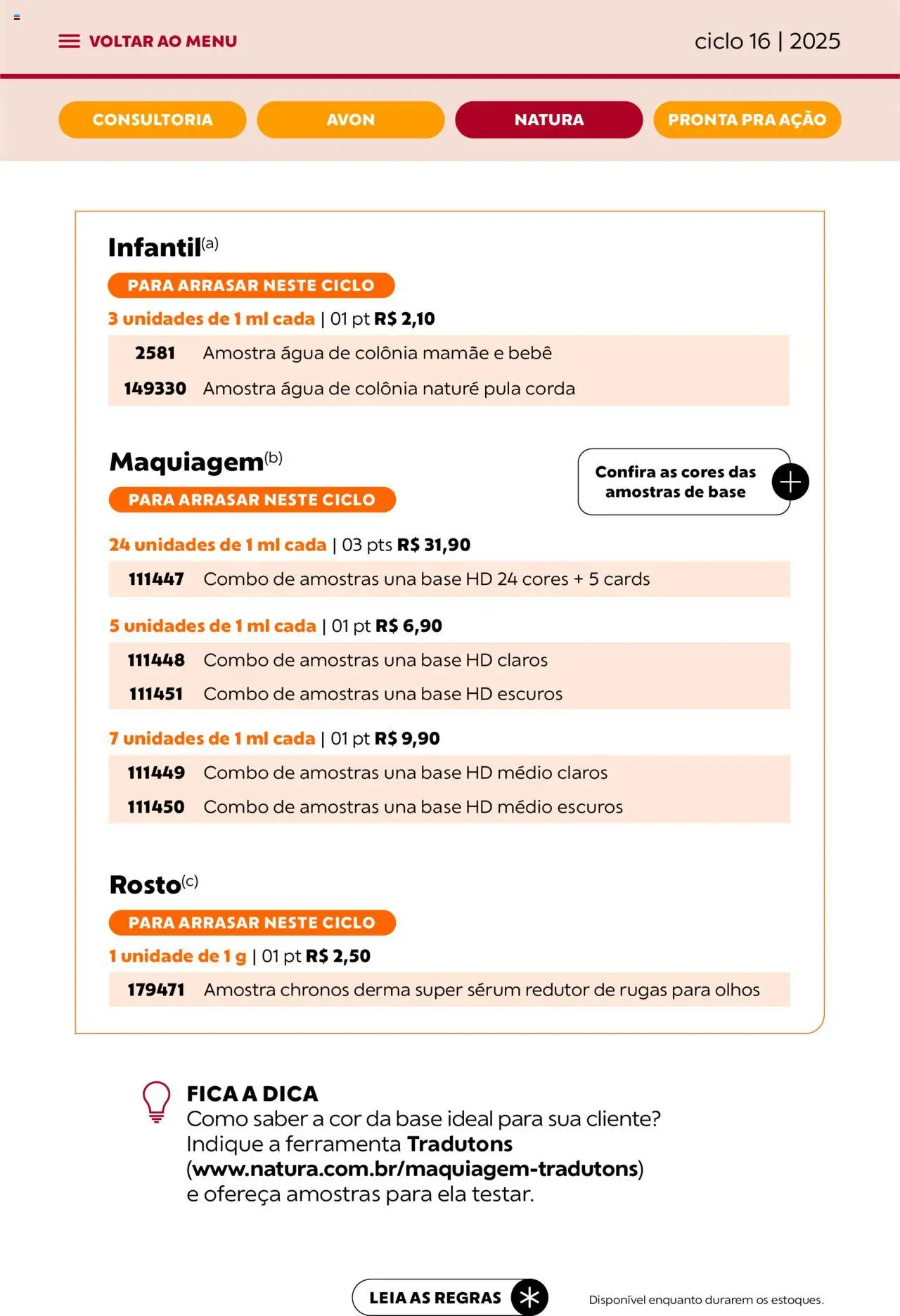Avon Folheto - válido de 26.09.2025 | Página: 92 | Produtos: Corda, Base, Sérum