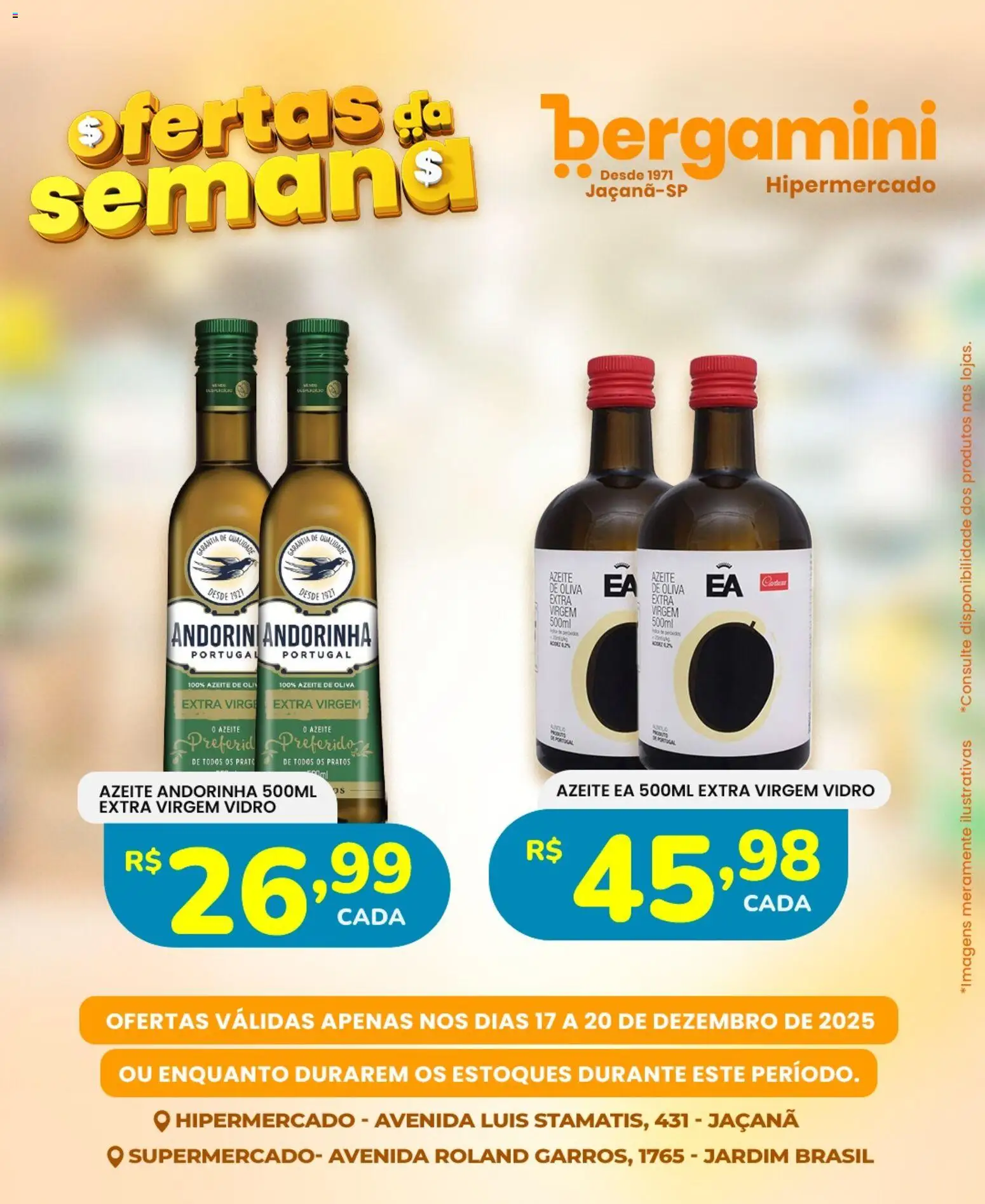 Supermercado Bergamini Folheto - válido de 17.12.2025 | Página: 6 | Produtos: Azeite