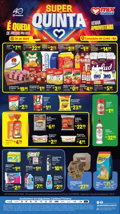 Mateus ofertas Super Quinta - Pré-Visualização do folheto da loja Mateus, válido de 16.04.2026