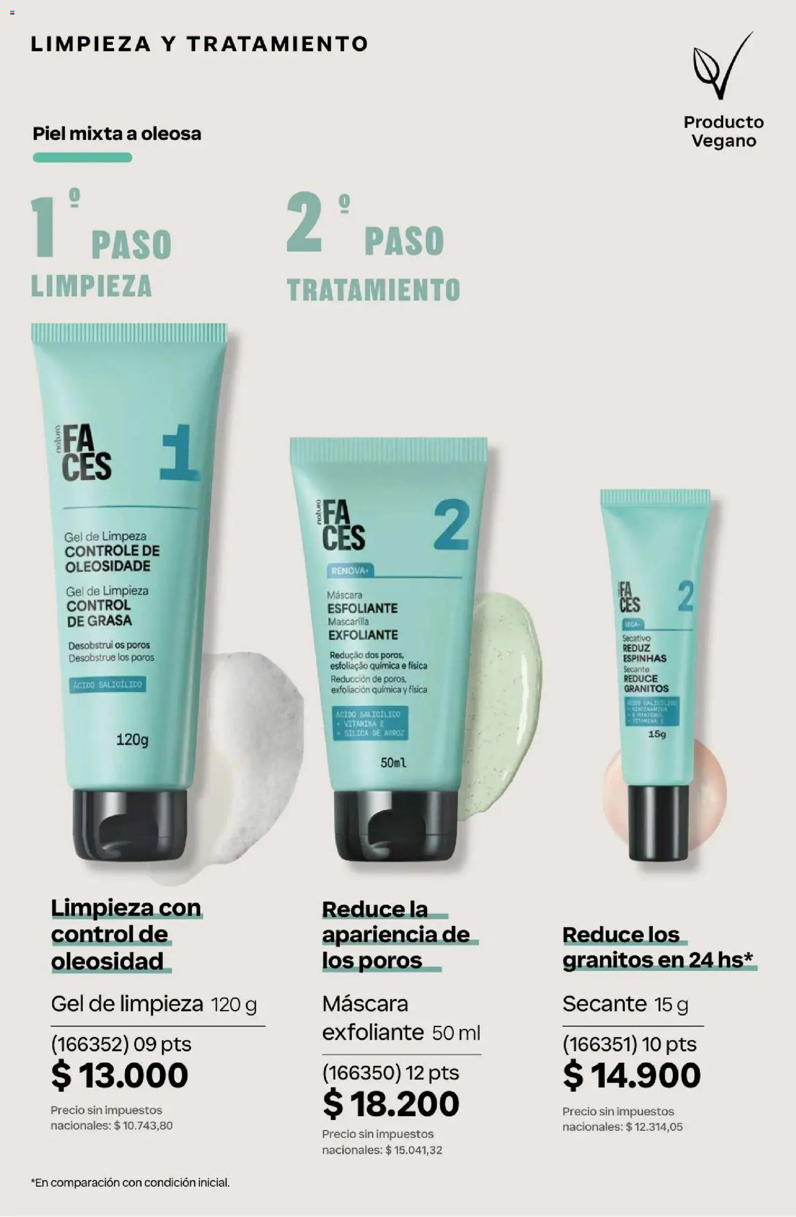Natura Catálogo Ciclo 4/2026 │ válido desde el 01.04.2026 | Página: 186 | Productos: Mascarilla, Máscara, Arroz