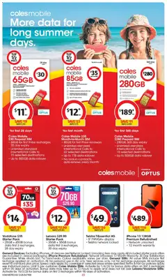 Preview of Coles  Catalogue  - valid from 03.12.2025 | Page: 46 | Products: Device, Iphone, Mobile