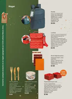 Vista previa de Natura campaña 18 2025, nuevo folleto de la tienda, válido en México a partir del 01.12.2025 | Página: 173 | Productos: Bolsa, Mochila, Organizador, Ropa