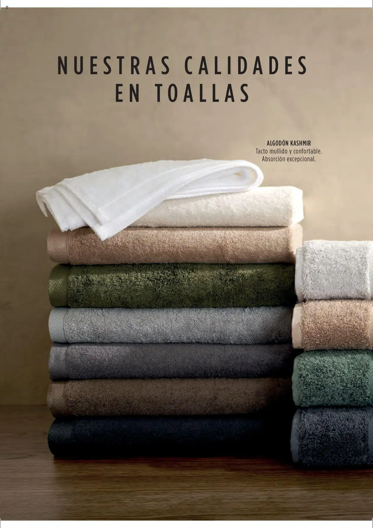 Nuevas ofertas de El Corte Inglés válidas en toda la República Mexicana desde el 14.10.2025. ¡Encuentra las mejores ofertas en El Corte Inglés -  Catálogo Decora! | Página: 132 | Productos: Algodón, Toallas