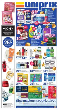 Preview of Uniprix weekly flyer / circulaire from shop Uniprix valid from 13.11.2025