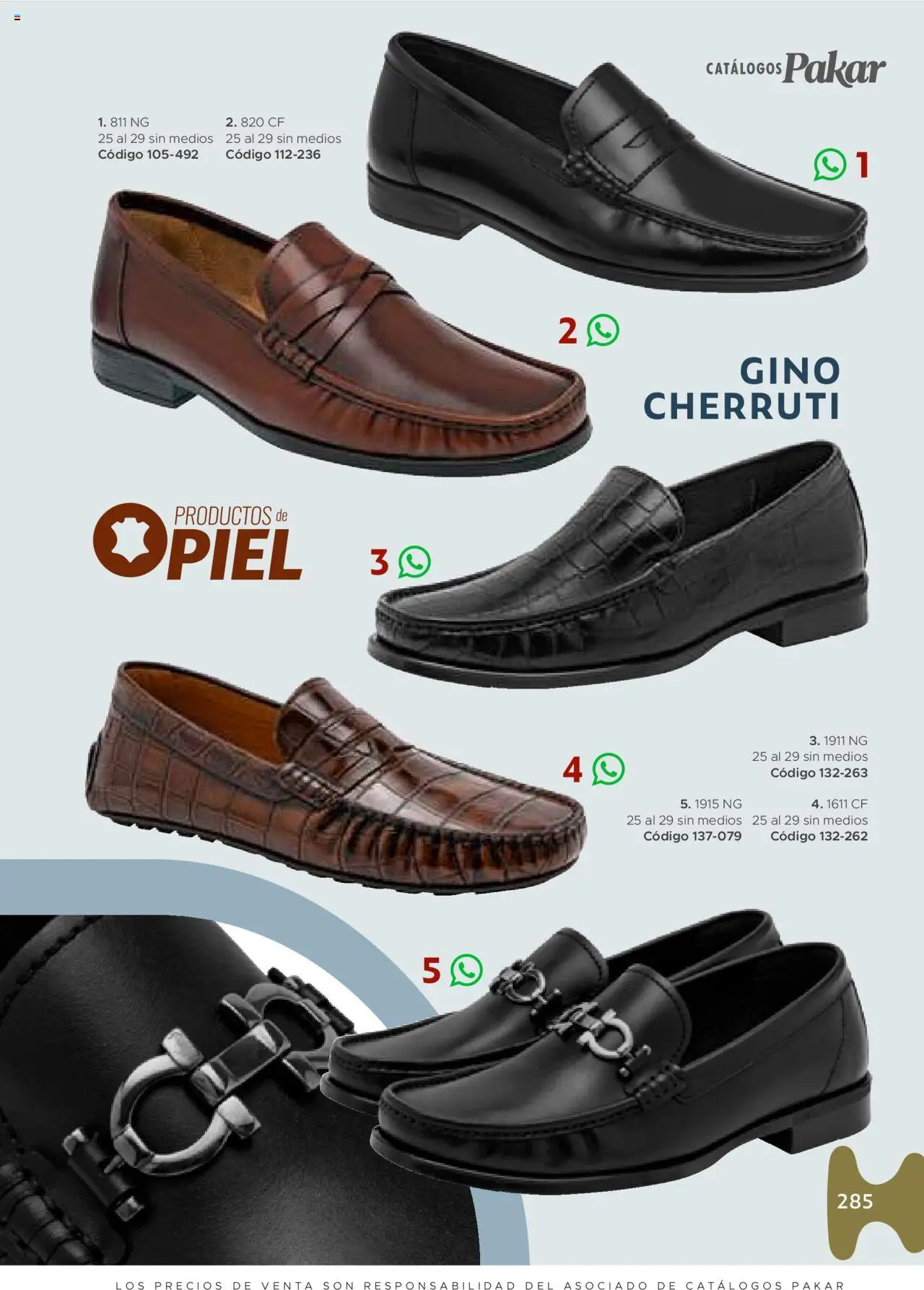 Nuevas ofertas de SC Pakar válidas en toda la República Mexicana desde el 24.07.2025. ¡Encuentra las mejores ofertas en SC Pakar - Catálogo Hombre otoño / invierno! | Página: 285