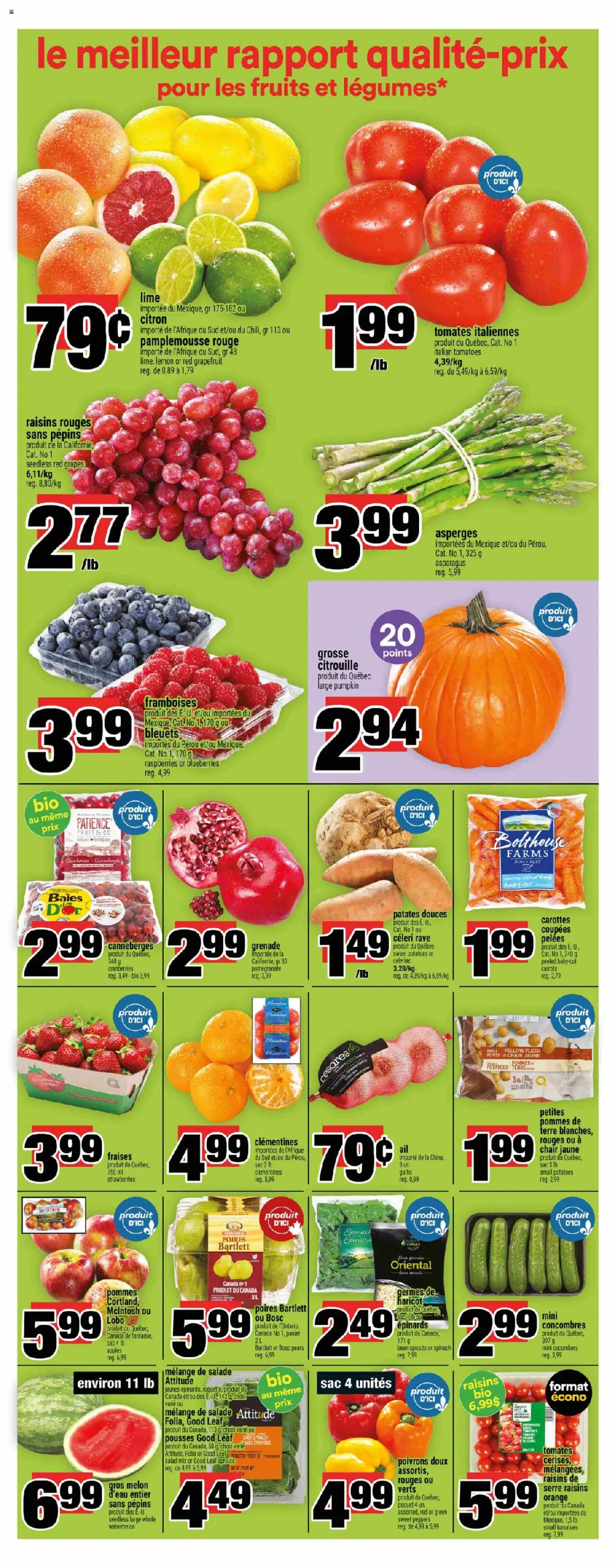 Super C flyer valid from 02.10.2025 | Page: 6 | Products: Potatoes, Chair, Pumpkin, Apples