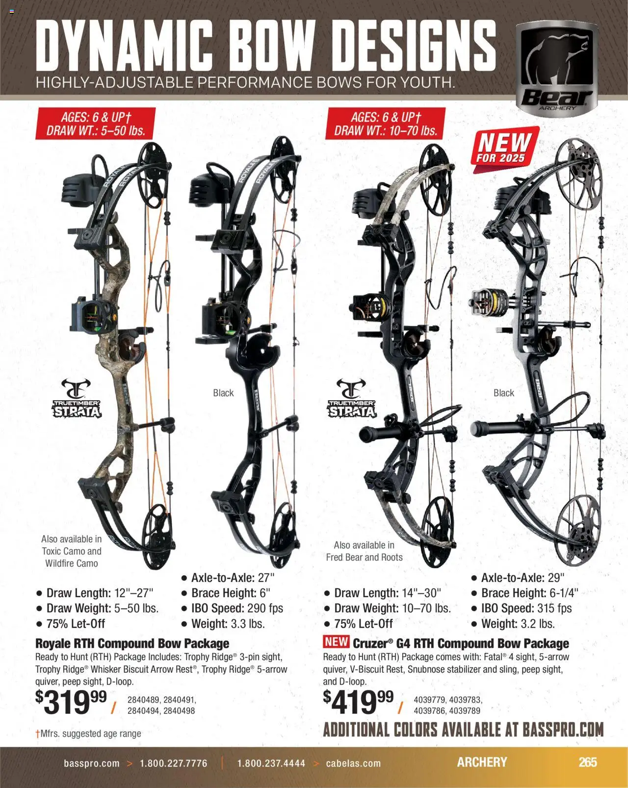 Cabela's Hunting Master 25 - valid from 11.08.2025 | Page: 265 | Products: Bow, Arrow, Archery, Weight