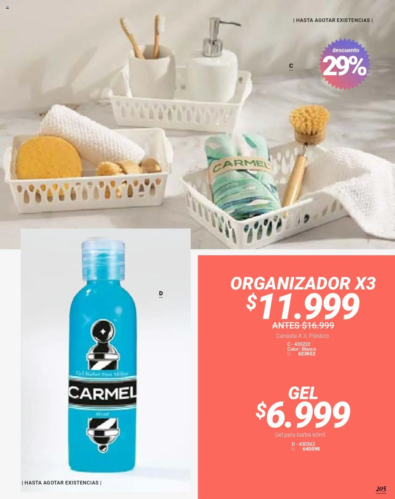Carmel revista - valida desde el 09.07.2025 | Página: 207 | Productos: Organizador