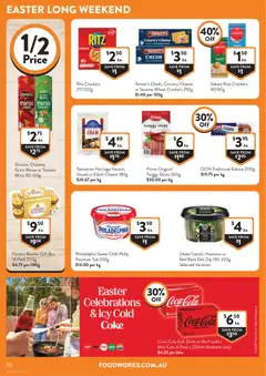 Preview of Foodworks catalogue  - valid from 01.04.2026 | Page: 10 | Products: Cheese, Coca Cola, Cream, Sugar