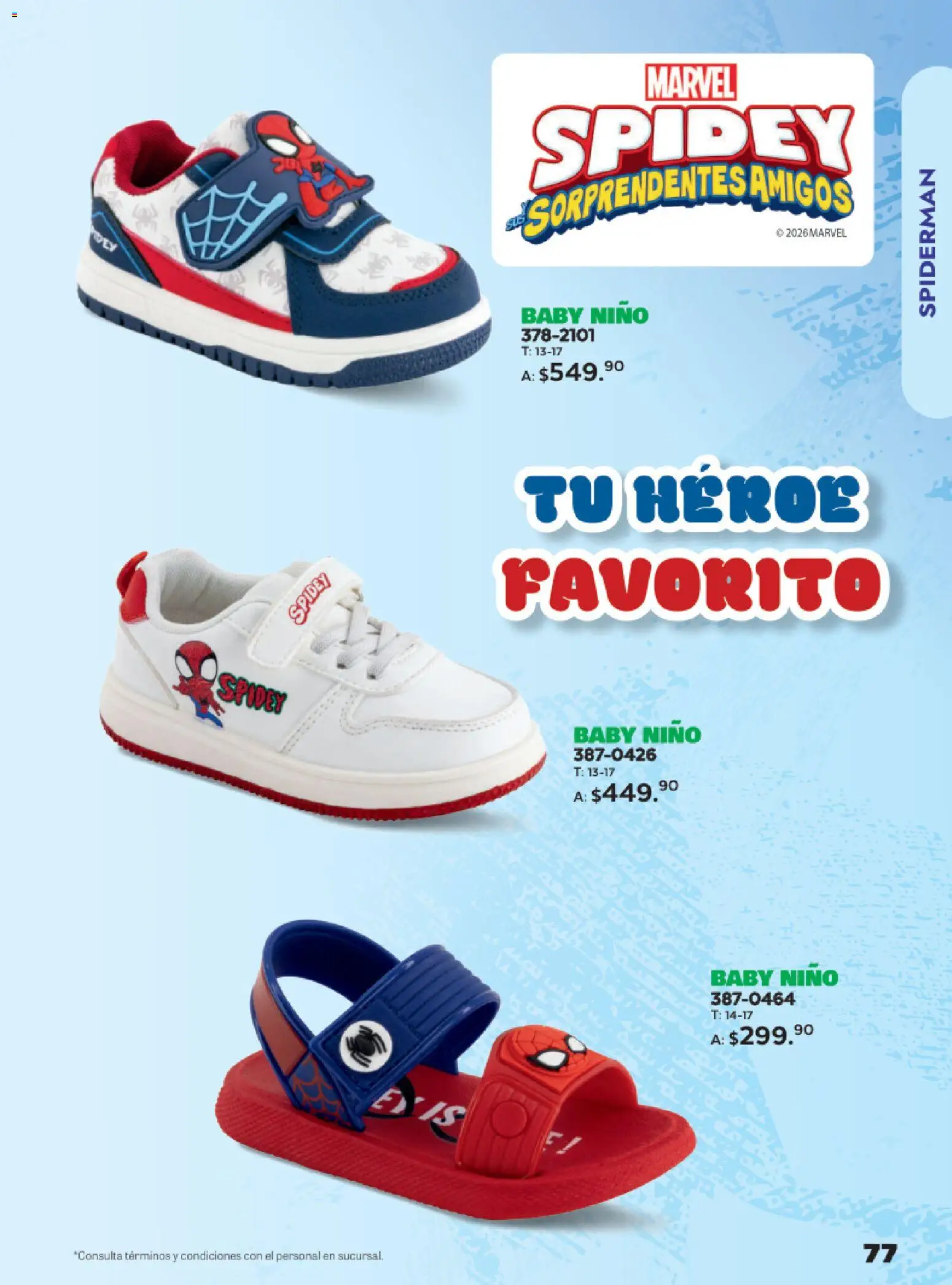 Nuevas ofertas de Andrea válidas en toda la República Mexicana desde el 08.02.2026. ¡Encuentra las mejores ofertas en Andrea catálogo Tus personajes favoritos! | Página: 77