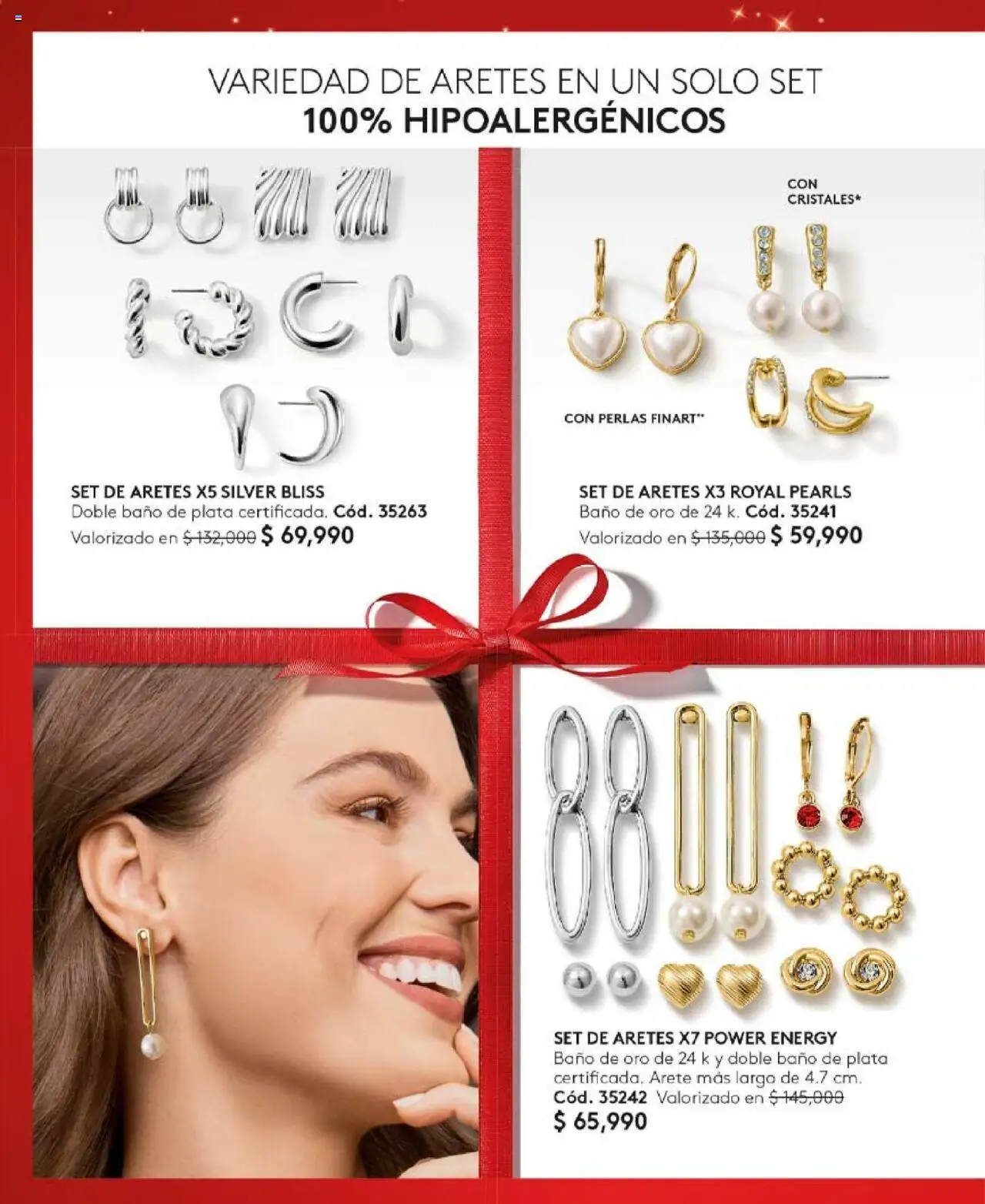 Ésika revista - valida desde el 14.10.2025 | Página: 114 | Productos: Aretes, Baño