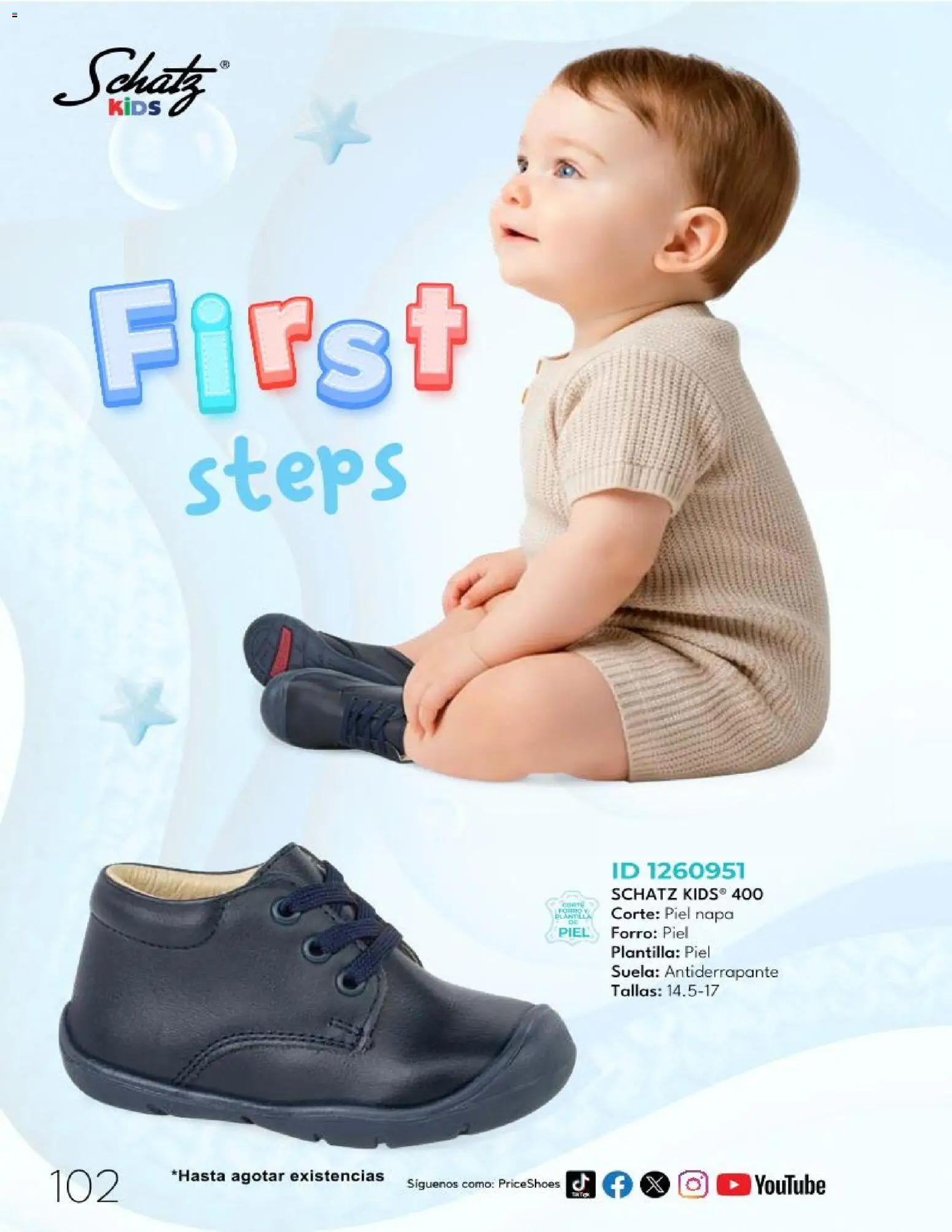 Nuevas ofertas de Price Shoes válidas en toda la República Mexicana desde el 06.12.2025. ¡Encuentra las mejores ofertas en Price Shoes catálogo Bebés! | Página: 102
