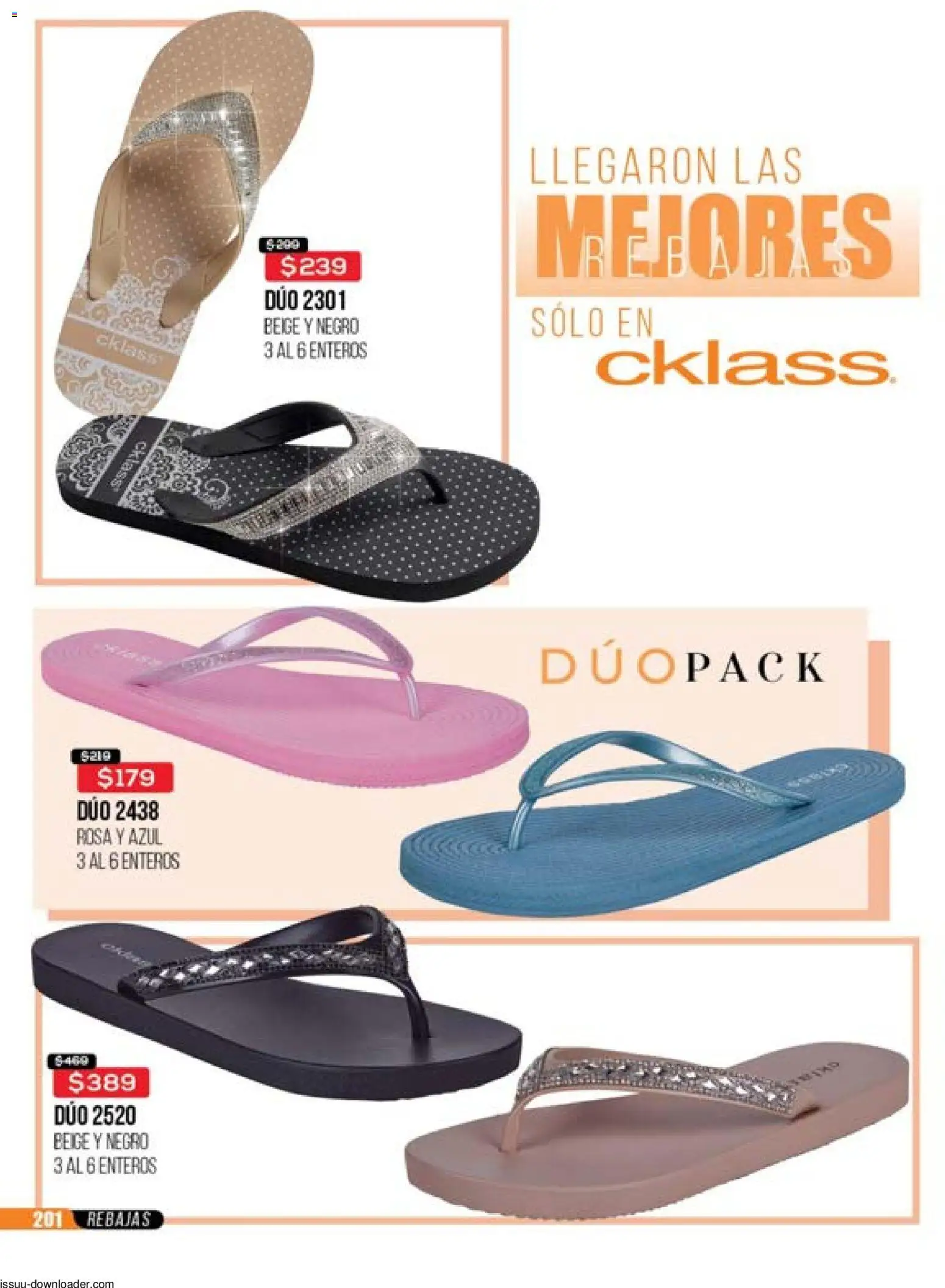 Nuevas ofertas de Cklass válidas en toda la República Mexicana desde el 31.10.2025. ¡Encuentra las mejores ofertas en Cklass catálogo Súper Rebajas Calzado! | Página: 202