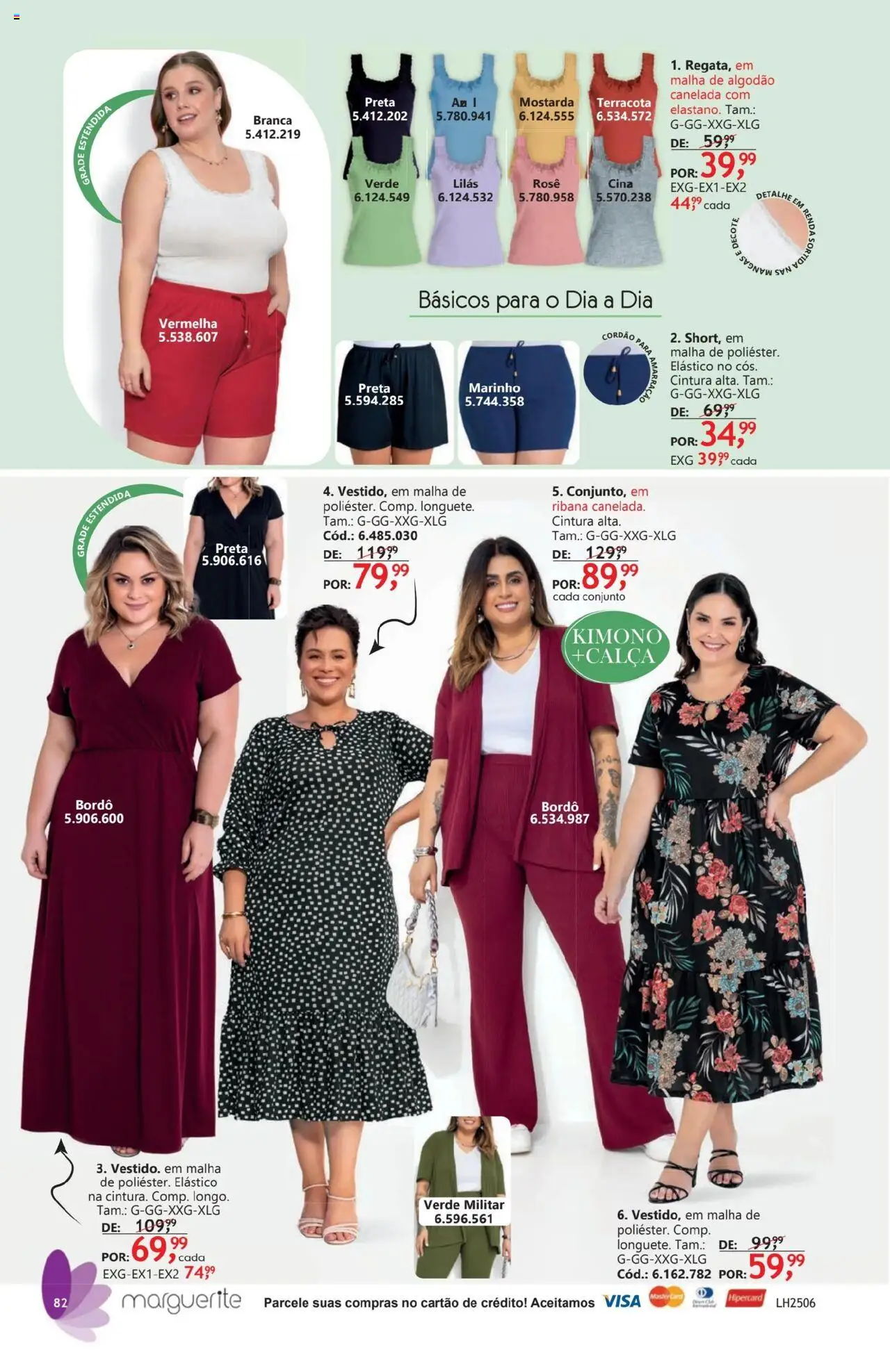 Quatro Estações Folheto - válido de 01.10.2025 | Página: 82 | Produtos: Grade, Kimono, Calça, Algodão