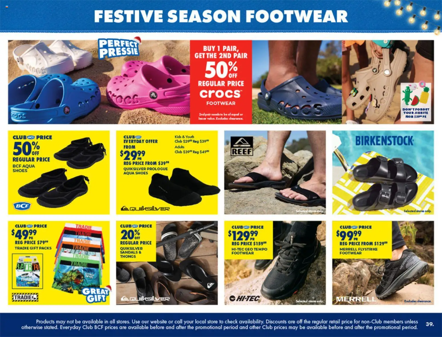BCF catalogue - valid from 03.12.2025 | Page: 40 | Products: Sandals, Thongs
