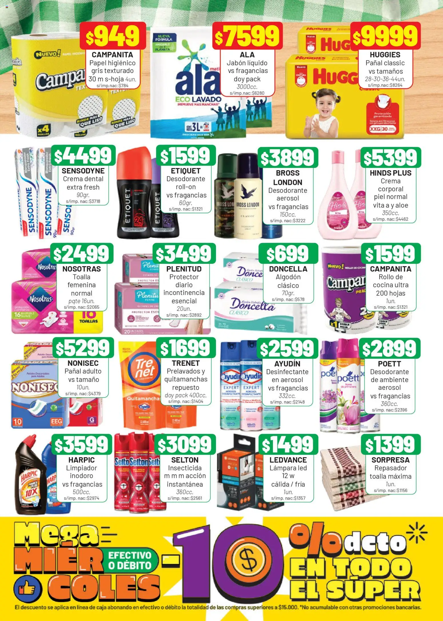 Almacor catálogo │ válido desde el 16.04.2026 | Página: 8 | Productos: Toalla, Cocina, Insecticida, Jabón