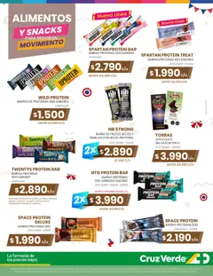 Bebestibles y Snacks Cruz Verde │ válido desde el 01.09.2025 | Página: 4 | Productos: Semillas, Perfil, Mate, Barras de proteinas