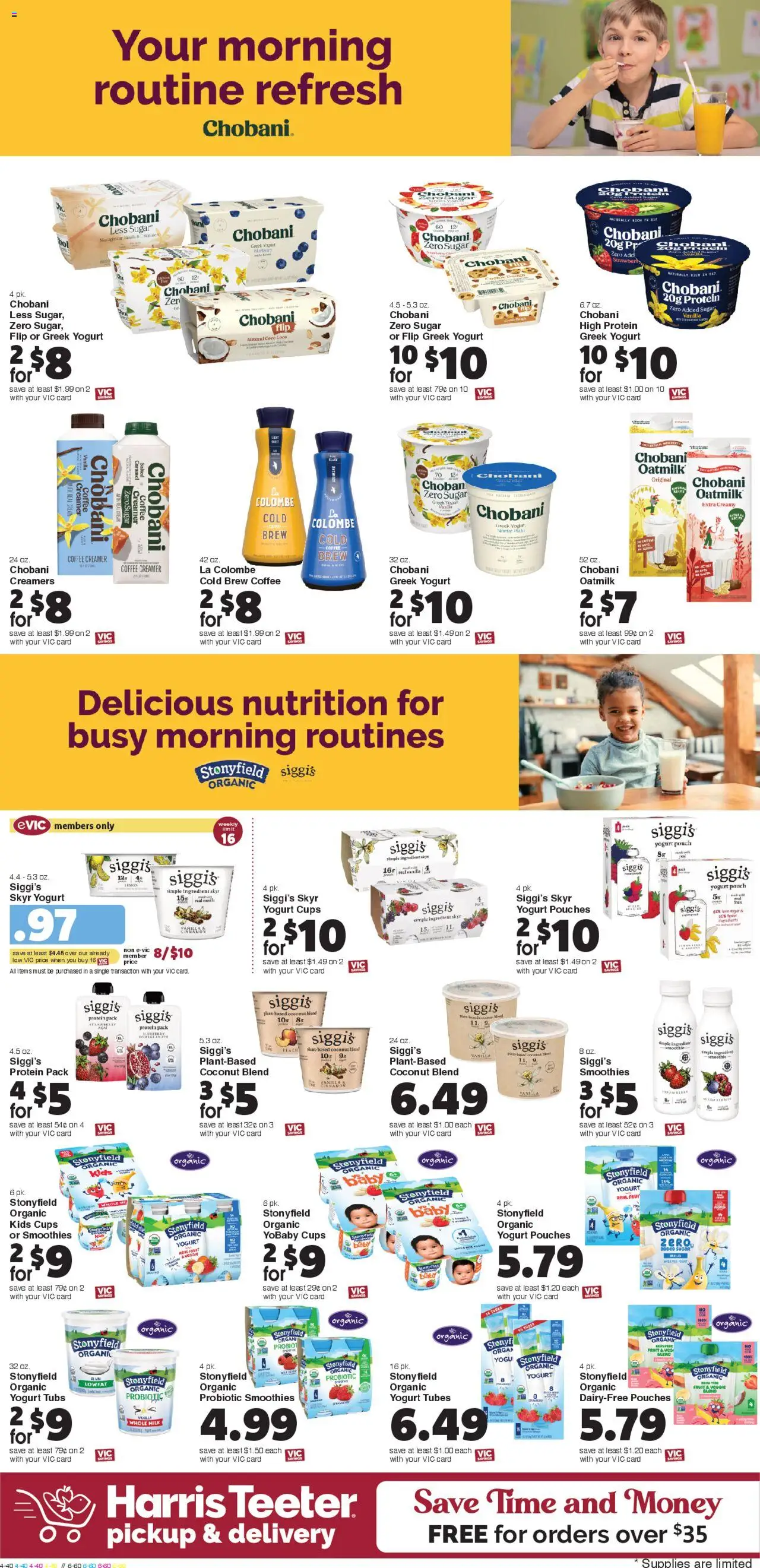 Harris Teeter Weekly Ad - valid from 20.08.2025 | Page: 10 | Products: Berries, Coffee, Cream, Peach