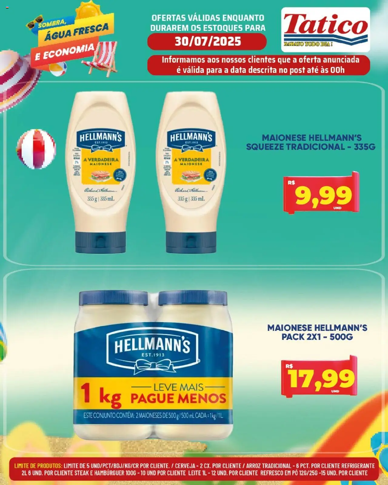 Tatico Folheto - válido de 30.07.2025 | Página: 6 | Produtos: Refresco, Leite, Arroz, Refrigerante
