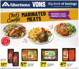 Preview of Vons weekly ads valid from 30.07.2025