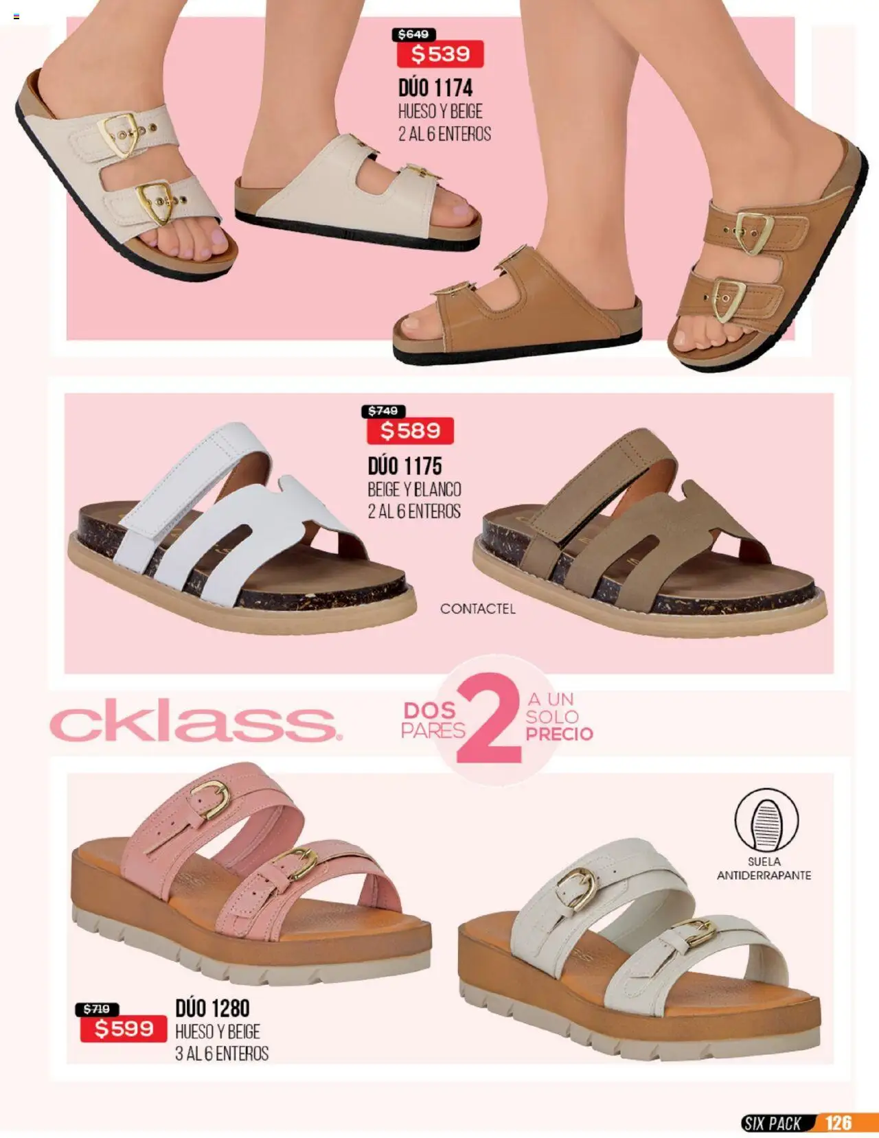 Nuevas ofertas de Cklass válidas en toda la República Mexicana desde el 23.06.2025. ¡Encuentra las mejores ofertas en Cklass catálogo Rebajas Sobre Calzado! | Página: 127