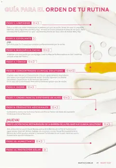 Vista previa Mary Kay catálogo válido desde el 05.03.2026 | Página: 29 | Productos: Conjunto, Mascarilla, Protector solar, Crema