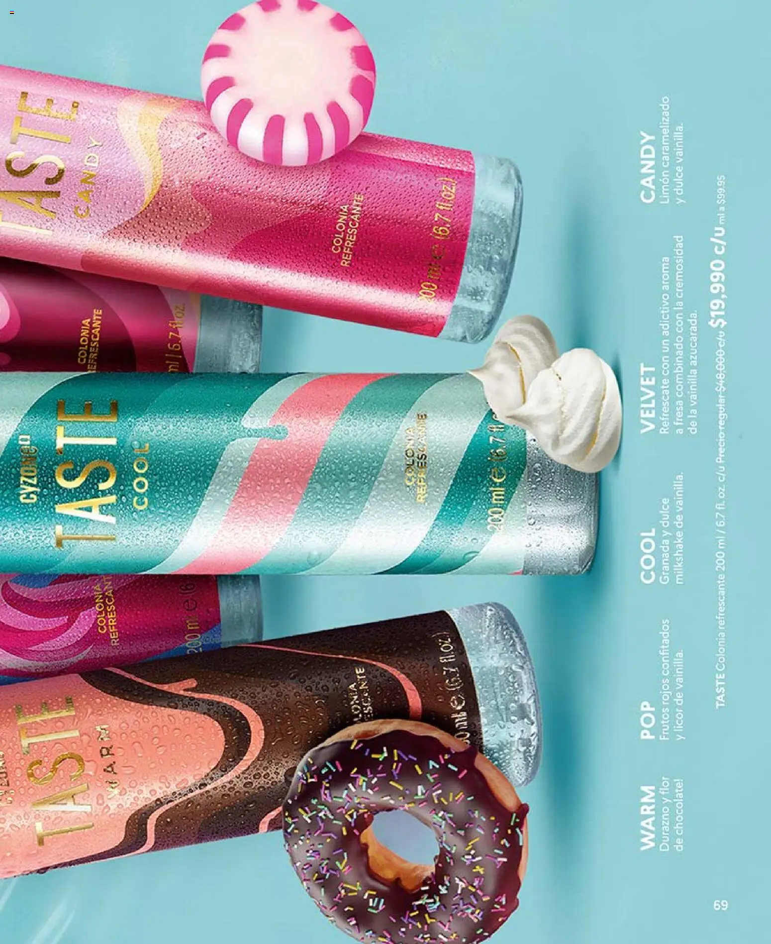 CyZone revista - valida desde el 03.04.2026 | Página: 69 | Productos: Fresa, Limón, Durazno, Chocolate