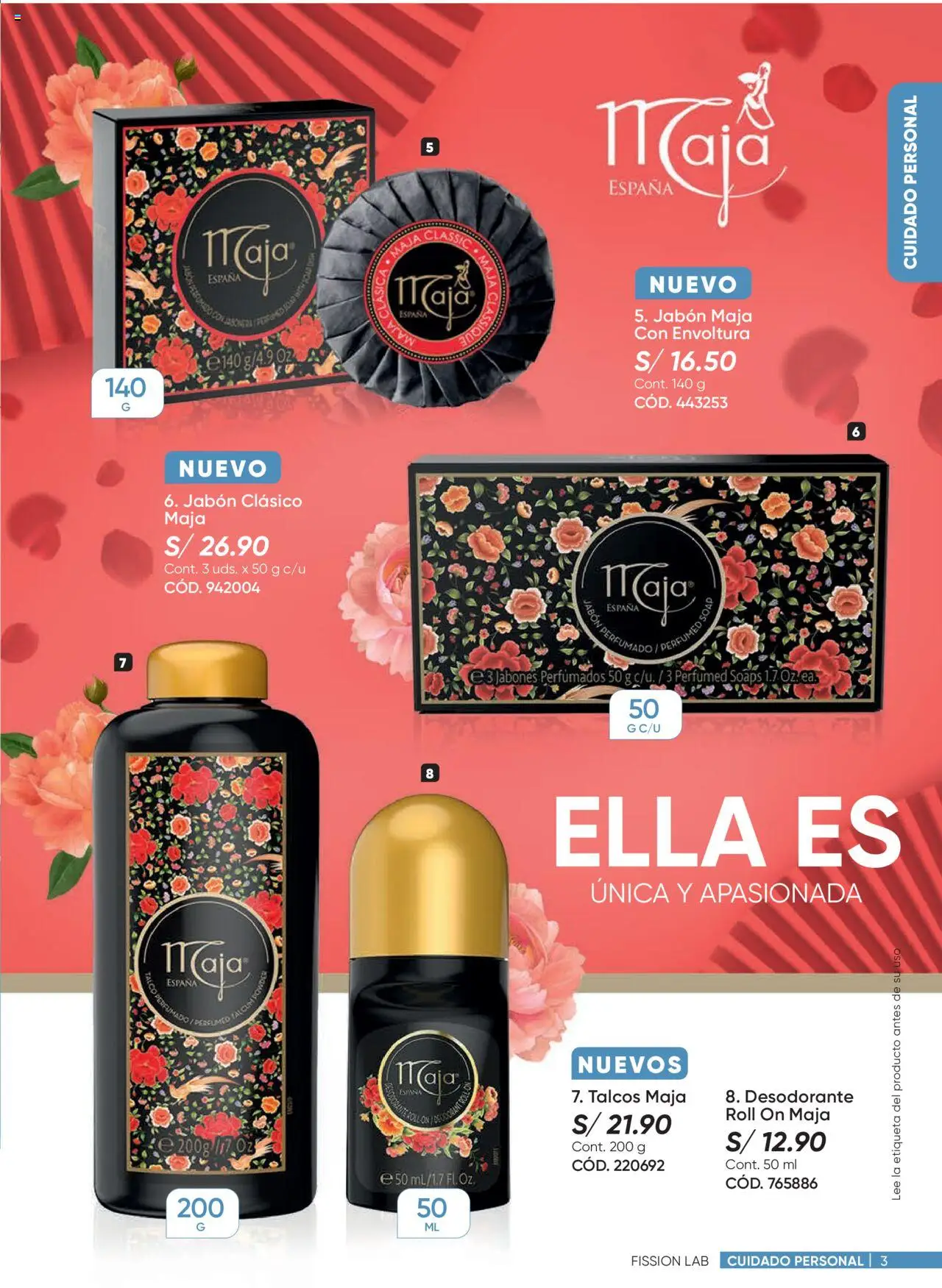 Catálogo Azzorti válido desde 28.07.2025 | Página: 3 | Productos: Jabón, Desodorante, Caja