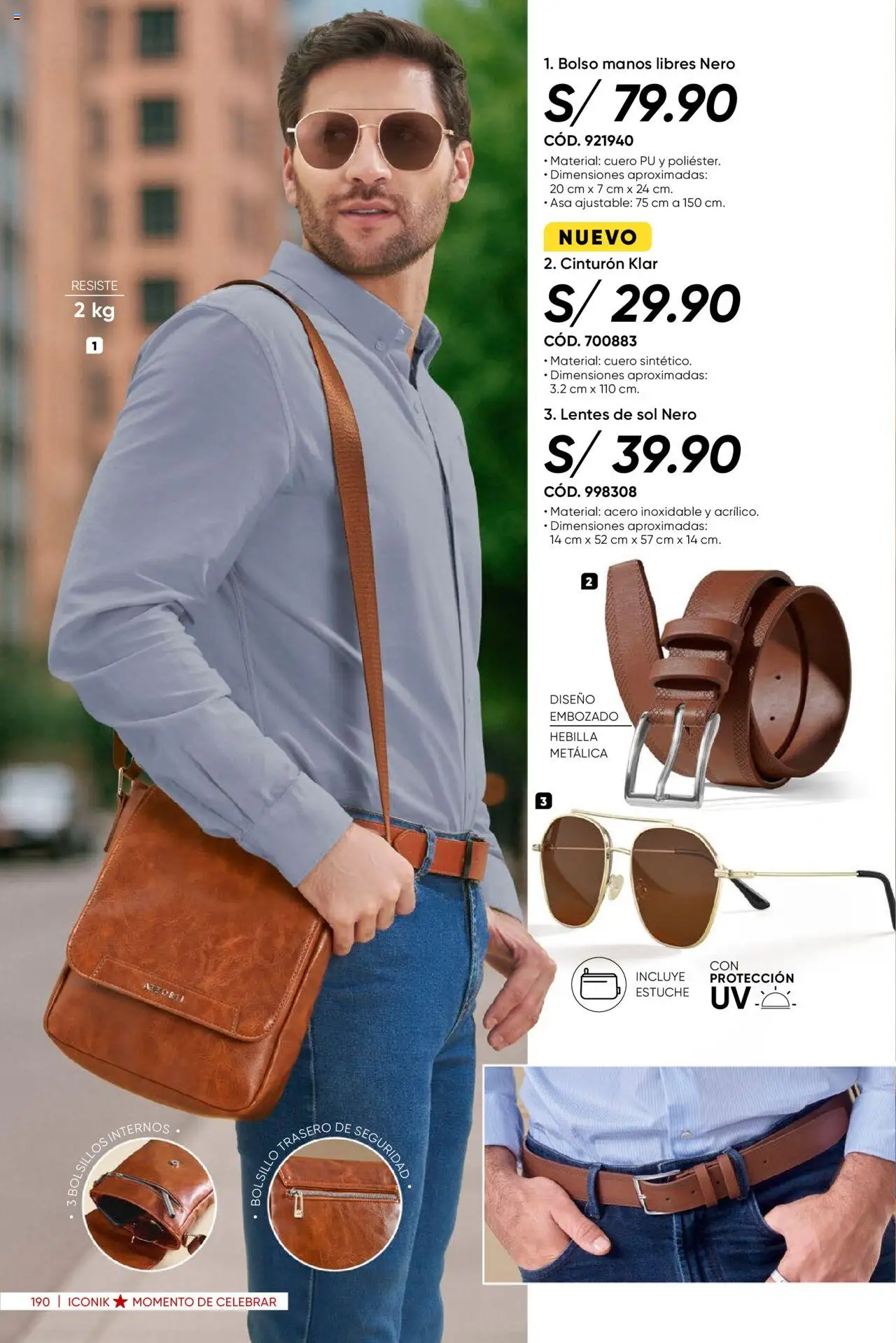 Catálogo Azzorti válido desde 15.10.2025 | Página: 194 | Productos: Bolso, Cinturón