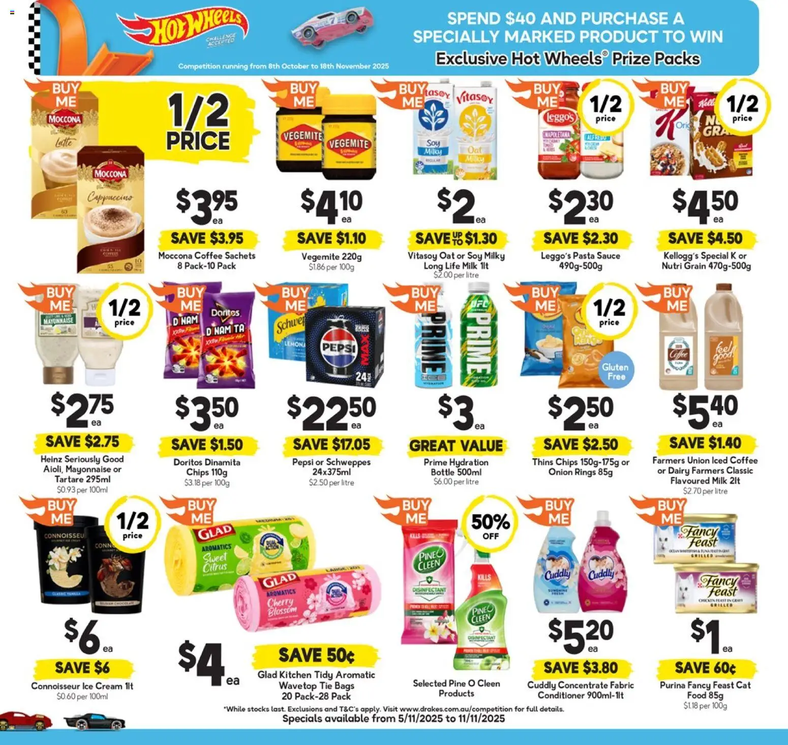 Drakes catalogue - valid from 05.11.2025 | Page: 4 | Products: Milk, Dairy, Chicken, Mayonnaise