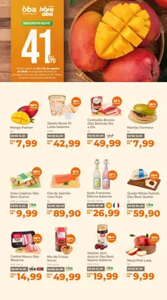 Oba Hortifruti - Ofertas da semana - Pré-Visualização do folheto da loja Oba Hortifruti, válido de 22.08.2025