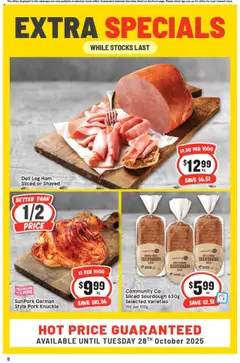 Preview of IGA Catalogue QLD - valid from 22.10.2025 | Page: 15 | Products: Ham, Pork, Wheat